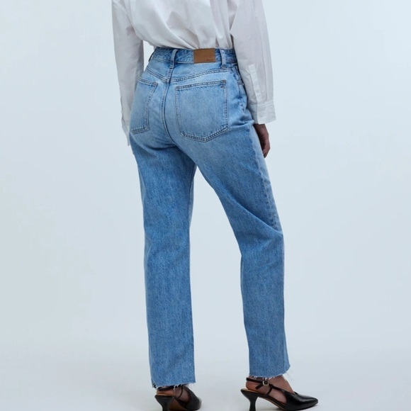 Madewell The Curvy '90s Straight Jean revoir wash - Picture 4 of 6